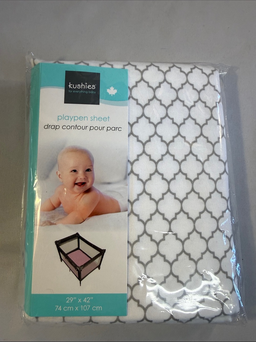 Kushies NWT Playpen sheet